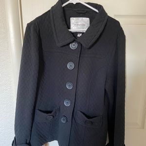Black woman’s peacoat